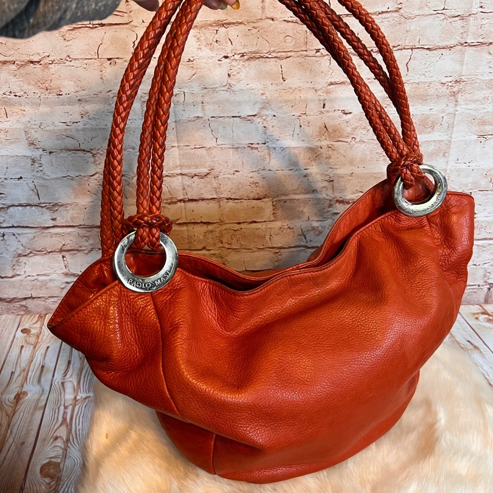 Paolo Masi made in Italy leather bag purse